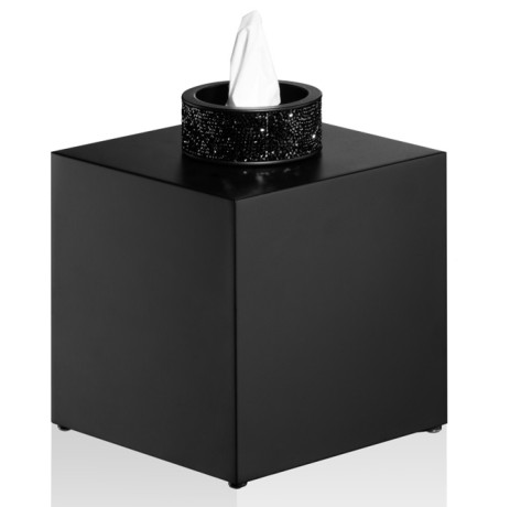 Диспенсер для салфеток DECOR WALTHER ROCKS 0934460 настольный цвет черный матовый