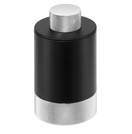 Баночка универсальная DECOR WALTHER CLUB 0853960 настольная цвет черный матовый хром