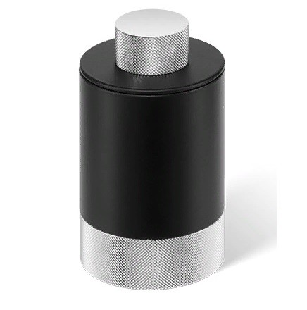 Баночка универсальная DECOR WALTHER CLUB 0853960 настольная цвет черный матовый хром