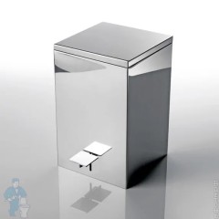 Ведро DECOR WALTHER CORNER 0614570 напольное цвет сталь полированная