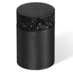 Баночка универсальная DECOR WALTHER ROCKS 0933760 настольная цвет черный матовый
