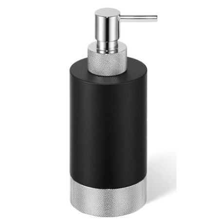 Дозатор DECOR WALTHER CLUB 0853560 настольный цвет черный матовый хром