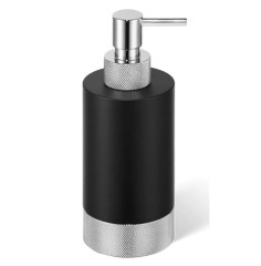 Дозатор DECOR WALTHER CLUB 0853560 настольный цвет черный матовый хром