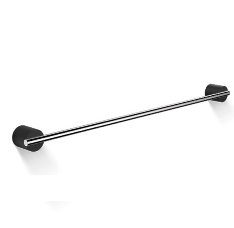 Полотенцедержатель DECOR WALTHER STONE 0975264 подвесной цвет черный матовый хром