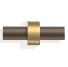 Крючок DECOR WALTHER CENTURY 0586041 подвесной цвет темная бронза золото матовое