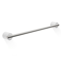 Полотенцедержатель DECOR WALTHER STONE 0975155 подвесной цвет белый матовый сталь матовая