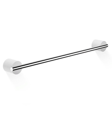 Полотенцедержатель DECOR WALTHER STONE 0975154 подвесной цвет белый матовый хром