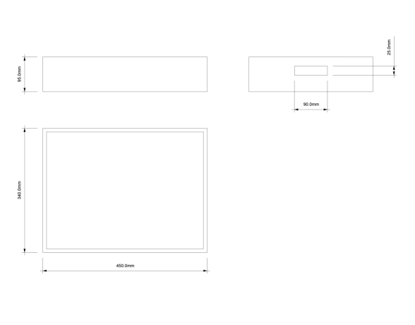 Поднос DECOR WALTHER BASKET 0939691 настольный цвет ротанг светлый