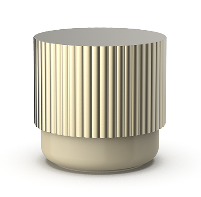 Баночка универсальная DECOR WALTHER OF.LINE 0671445 настольная цвет Champagner/Dune