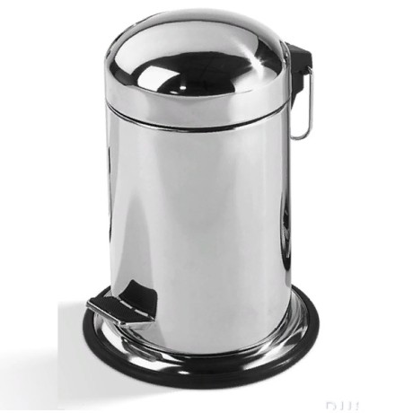 Ведро DECOR WALTHER BASIC 0608170 напольное цвет сталь полированная