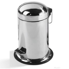 Ведро DECOR WALTHER BASIC 0608170 напольное цвет сталь полированная