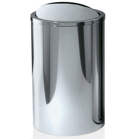 Корзина для белья DECOR WALTHER 0610770 напольная цвет сталь полированная