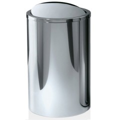 Корзина для белья DECOR WALTHER 0610770 напольная цвет сталь полированная
