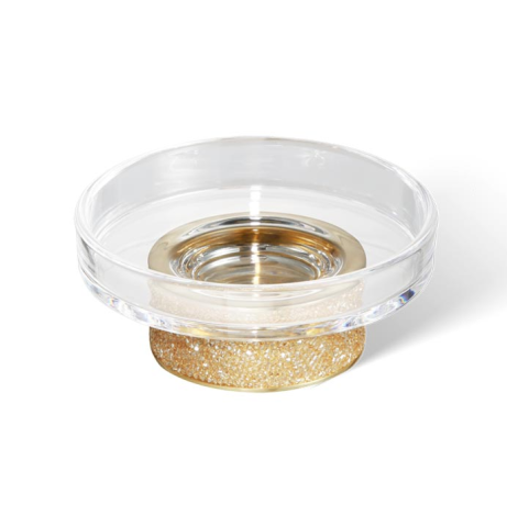 Мыльница DECOR WALTHER ROCKS 0933982 настольная цвет золото матовое