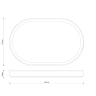 Поднос DECOR WALTHER OF.LINE 0671893 настольный цвет Dune