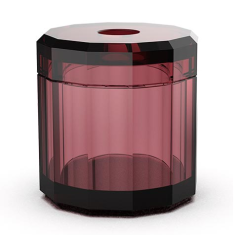 Диспенсер для салфеток DECOR WALTHER KRISTALL 0931597 настольная цвет темно-красный