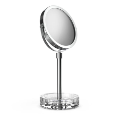 Косметическое зеркало DECOR WALTHER KRISTALL 0941756 настольное цвет хром кристальный