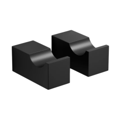 Крючок DECOR WALTHER CORNER 0561960 подвесной набор 2 шт цвет черный матовый
