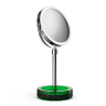 Косметическое зеркало DECOR WALTHER KRISTALL 0941796 настольное цвет хром английский зеленый