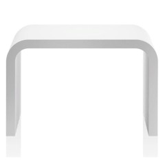 Подставка для ног DECOR WALTHER STONE 0974350 напольный цвет белый матовый