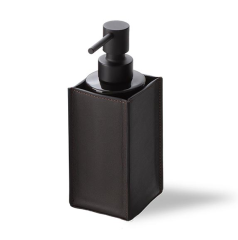 Дозатор DECOR WALTHER NAPPA 0939090 настольный цвет черно коричневый