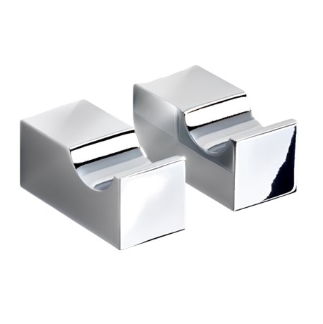 Крючок DECOR WALTHER CORNER 0561900 подвесной набор 2 шт цвет хром