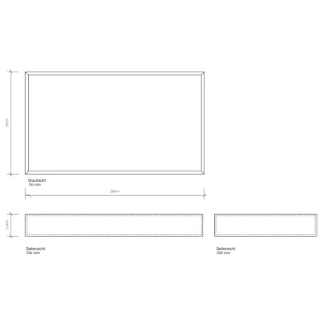 Лоток DECOR WALTHER BROWNIE 0930160 настольный цвет черный