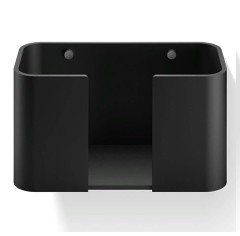Диспенсер для салфеток DECOR WALTHER STONE 0974264 настенный цвет черный матовый/хром