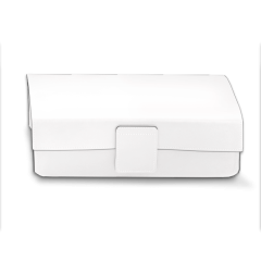 Коробка универсальная DECOR WALTHER NAPPA 0938650 настольная цвет белый