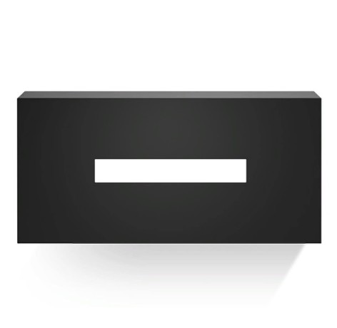 Диспенсер для салфеток DECOR WALTHER CORNER 0830460 подвесной цвет черный матовый