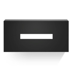 Диспенсер для салфеток DECOR WALTHER CORNER 0830460 подвесной цвет черный матовый