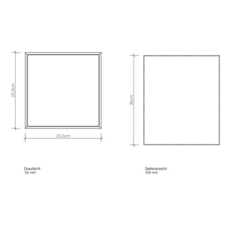 Корзина для бумаги DECOR WALTHER BROWNIE 0925060 напольная цвет черный