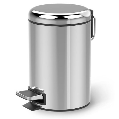 Ведро DECOR WALTHER BASIC 0615770 напольное цвет сталь полированная