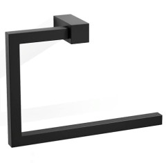 Полотенцедержатель DECOR WALTHER CORNER 0560660 подвесной цвет черный матовый