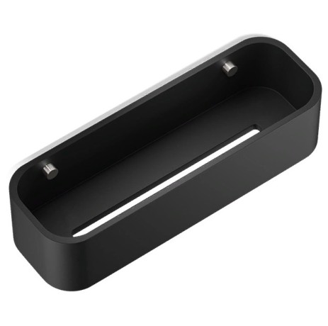 Душевая полочка DECOR WALTHER STONE DW 0973865 настенная цвет черный матовый сталь матовая