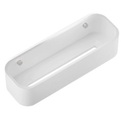 Душевая полка DECOR WALTHER STONE 0973855 подвесная цвет белый сталь матовая