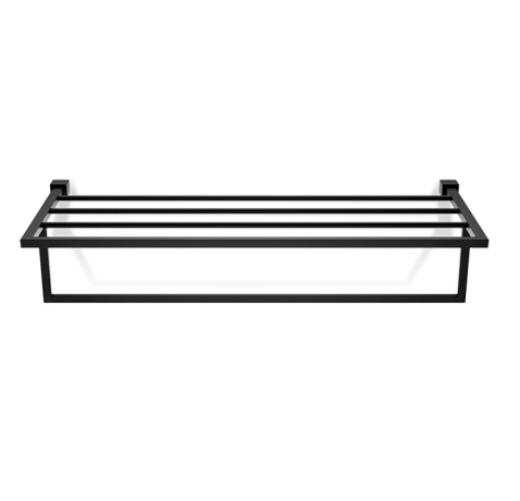 Полотенцедержатель DECOR WALTHER CORNER 0561360 подвесной цвет черный матовый