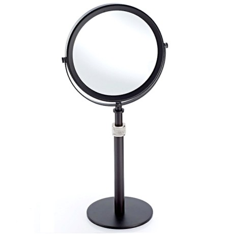 Косметическое зеркало DECOR WALTHER 0101060 настольное цвет черный матовый хром