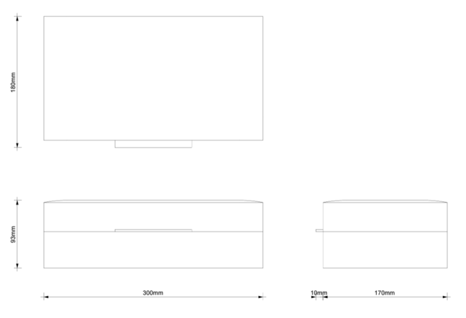 Коробка универсальная DECOR WALTHER BROWNIE 0939847 настольная цвет Песочно бежевый