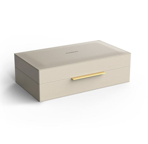 Коробка универсальная DECOR WALTHER BROWNIE 0939847 настольная цвет Песочно бежевый