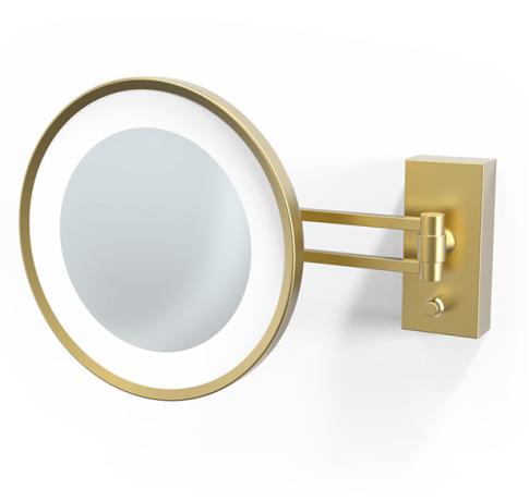 Косметическое зеркало DECOR WALTHER CORNER CENTURY 0122120 подвесное цвет золото матовое