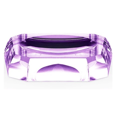 Мыльница DECOR WALTHER KRISTALL 0931680 настольная цвет фиолетовый