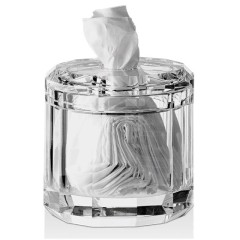 Диспенсер для салфеток DECOR WALTHER KRISTALL 0931556 настольный цвет кристальный