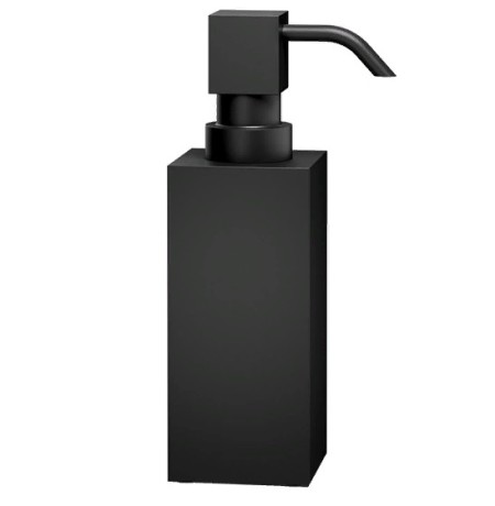 Дозатор DECOR WALTHER CORNER CUBE 0839760 настольный цвет черный матовый