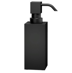 Дозатор DECOR WALTHER CORNER CUBE 0839760 настольный цвет черный матовый