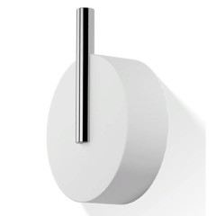 Крючок DECOR WALTHER STONE 0972754 подвесной цвет белый матовый хром