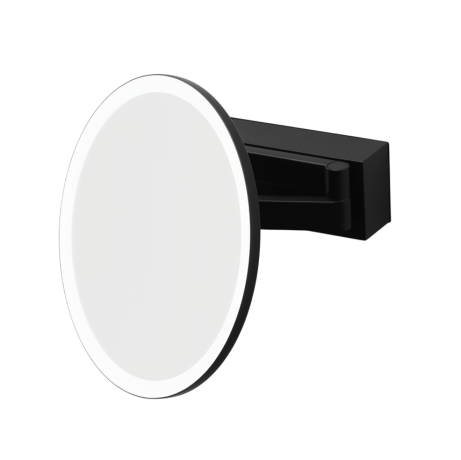 Косметическое зеркало DECOR WALTHER VISION R 0123160 подвесное цвет черный матовый