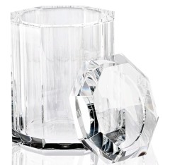 Баночка универсальная DECOR WALTHER KRISTALL 0931456 настольная цвет кристальный