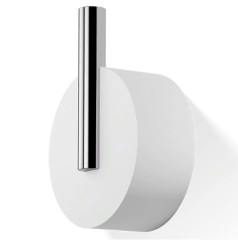 Крючок DECOR WALTHER STONE 0972654 подвесной цвет белый матовый хром