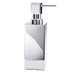 Дозатор DECOR WALTHER CORNER CUBE 0839700 настольный цвет хром